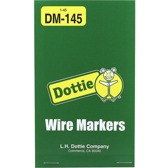 Dottie Vinyl Cloth Wire Marker Book (1-45)