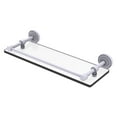 thumbnail image 1 of Dottingham 16 Inch Glass Shelf with Gallery Rail, 1 of 11