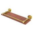 thumbnail image 1 of Dottingham Collection 16 Inch Solid IPE Ironwood Shelf with Gallery Rail, 1 of 11