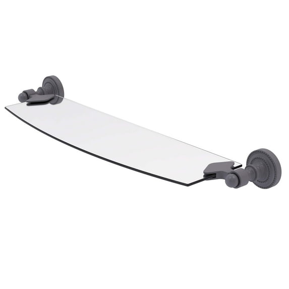Dottingham Collection 18 Inch Glass Shelf