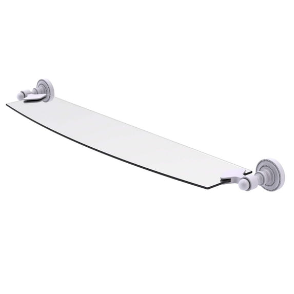 Dottingham Collection 24 Inch Glass Shelf