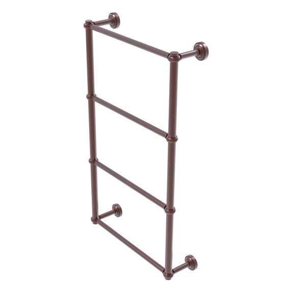 Dottingham Collection 4 Tier 24 Inch Ladder Towel Bar with Twisted Detail