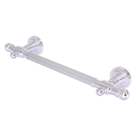 Dottingham Collection Reeded Grab Bar - Satin Chrome / 36 Inch