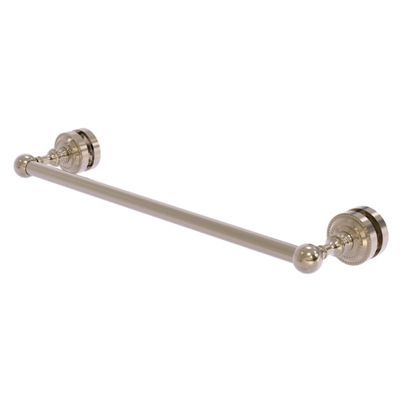 Dottingham Collection Shower Door Towel Bar - Antique Pewter / 18 Inch