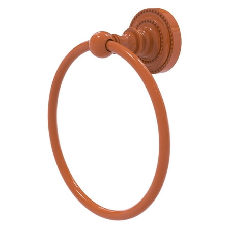 Allied Brass DT-16-ABZ Dottingham Collection Towel Ring, Antique Bronze