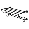 thumbnail image 1 of Dottingham Collection Train Rack Towel Shelf - Matte Black / 36 Inch, 1 of 11