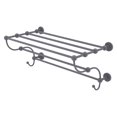 thumbnail image 1 of Dottingham Collection Train Rack Towel Shelf - Matte Gray / 36 Inch, 1 of 11