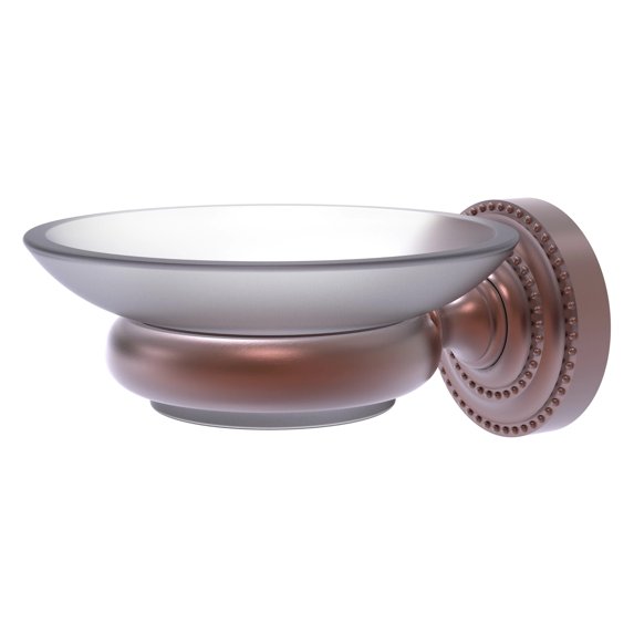 Dottingham Collection Wall Mounted Soap Dish in Antique Copper