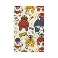 thumbnail image 1 of DouZhe 1-Gang Blank Wallplate, Mexican Wrestling Wrestlers Decorative Wall Plates, 1 of 7