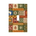 thumbnail image 1 of DouZhe 1-Gang Toggle Switch Wallplate, Freedom Day African Style Decorative Wall Plates, 1 of 7