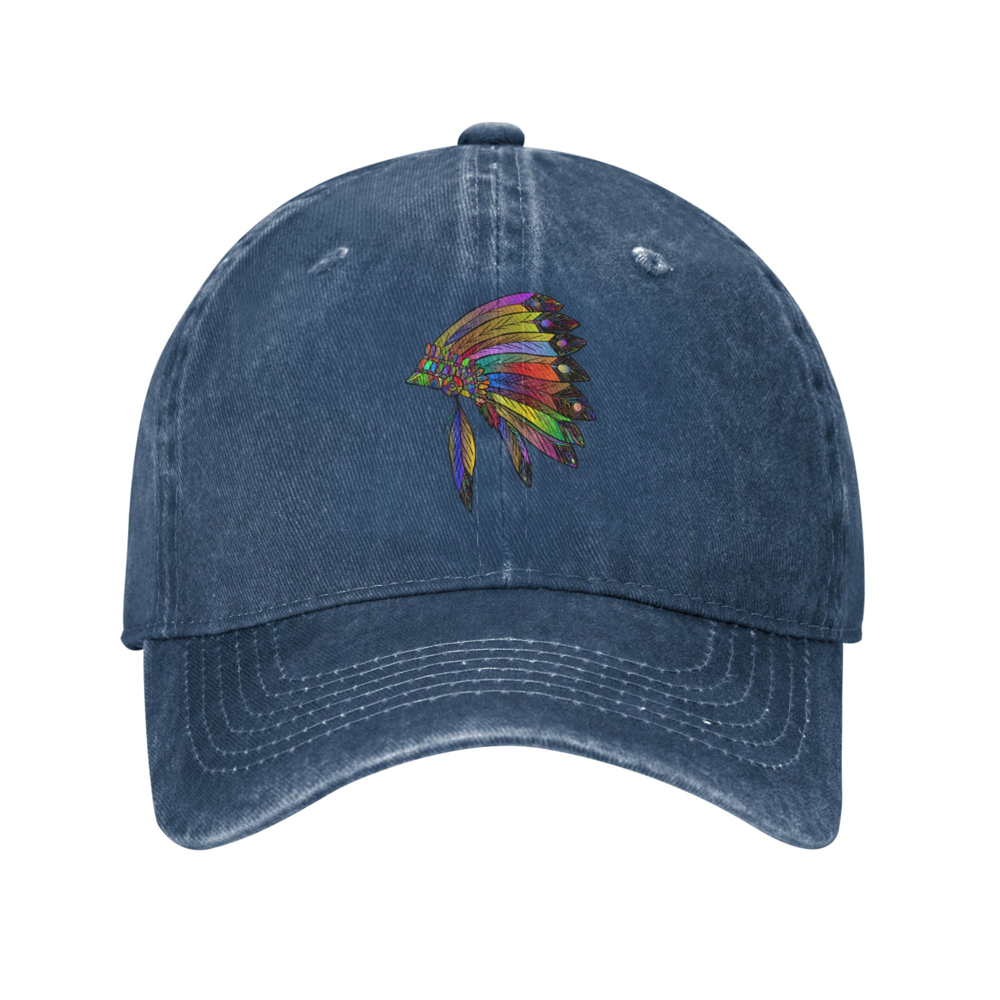 Marithe☆VINTAGE WASHING BALL CAP (2color) DouZhe Adjustable Washed Cotton Baseball Cap - Colorful
