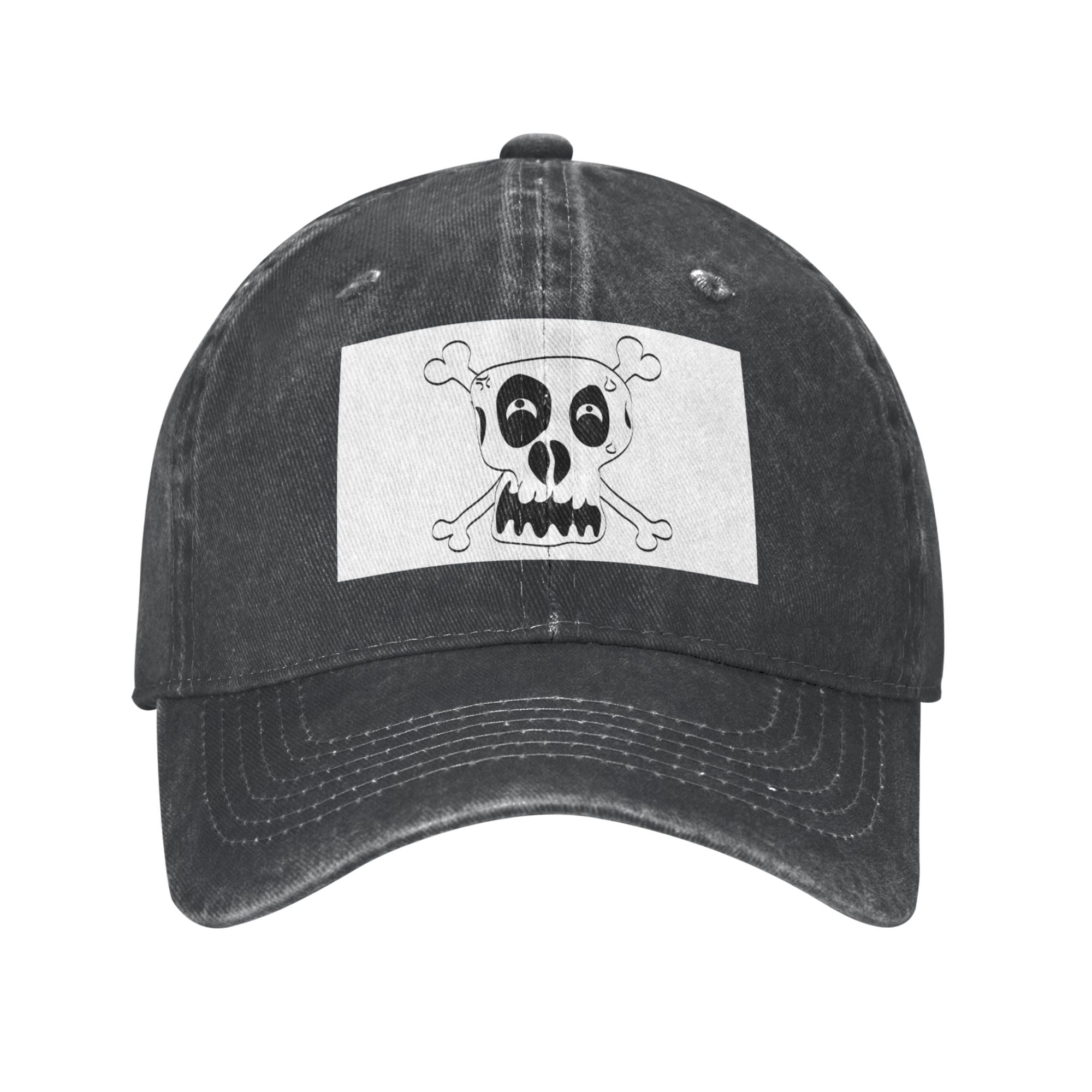 帽子 pe__chan DouZhe Adjustable Washed Cotton Baseball Cap - Crazy Danger