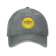 thumbnail image 1 of DouZhe Adjustable Washed Cotton Baseball Cap - NFT Non Fungilbe Token Prints Vintage Dad Hat Unisex Sports Caps (Gray), 1 of 7