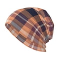 thumbnail image 1 of DouZhe Beanie Hats for Men and Women, Retro African Style Plaid Patterns Adult Unisex Knit Hat Winter Warm Skull Cap, 1 of 7