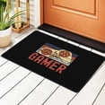 thumbnail image 1 of DouZhe Fun Gamepad Gamer Rugs Doormat, Non-Slip Machine Washable Carpets Floor Door Mat , 36" x 24", 1 of 7