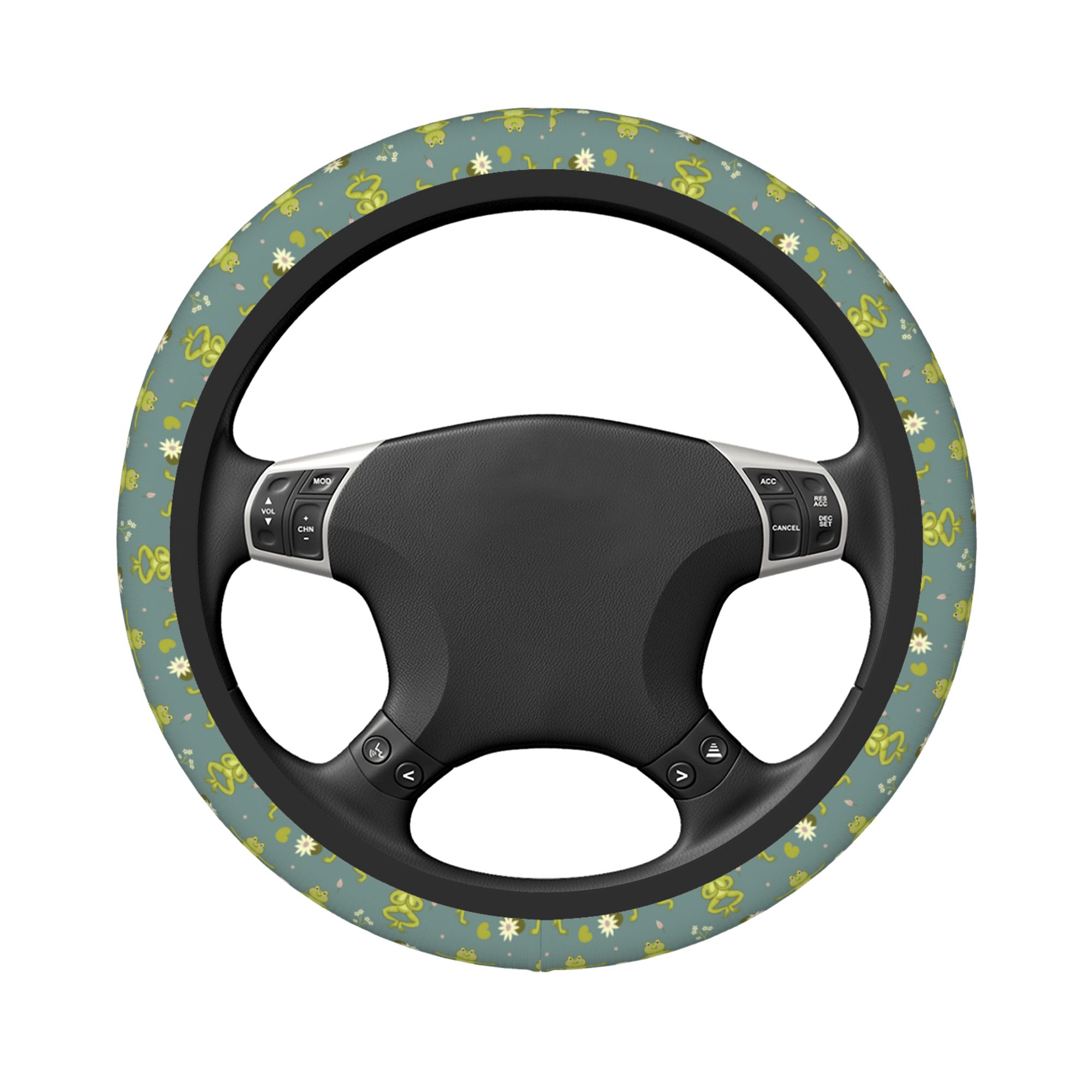 Frog Steering Wheel Cover