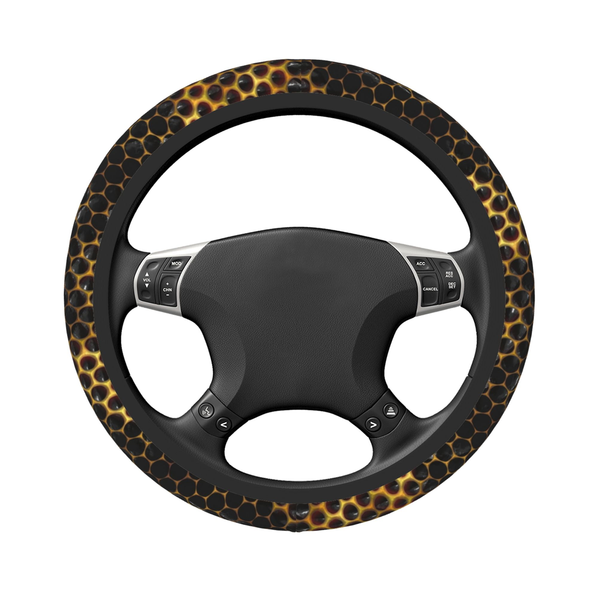 Halloween Owl Ghost Pumpkin とおさ 1 Steering Wheel Cover Halloween Owl Ghost Pumpkin とおさ 1 Steering Wheel Cover