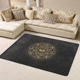 thumbnail image 1 of DouZhe Occult Eye of Providence Pattern Area Rugs Non-Slip Machine Washable Floor Mat, Style Carpet Doormat, 63x48 inches, 1 of 6