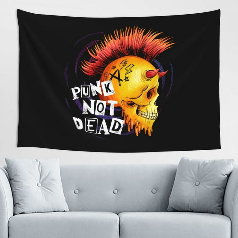 DouZhe Punk Rock Tapestry Wall Hanging Tapestries Dorm Room Home Decor 60 x 40 Walmart