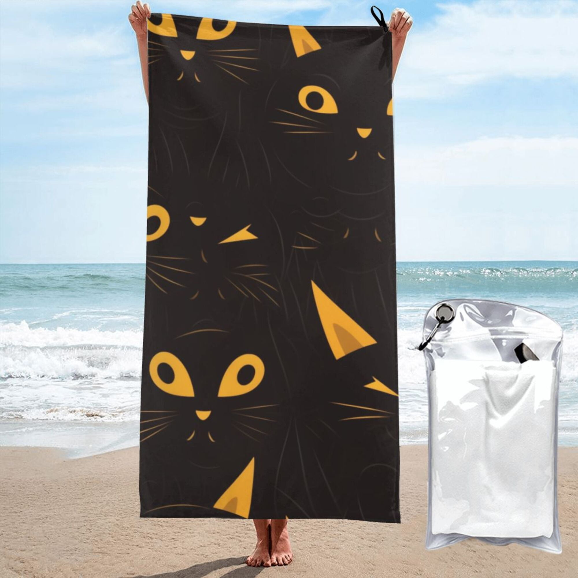 Vimorco Quick Dry Beach Towel Set Of 2 - Sand-Free Microfiber Oversized Towels 72x31 Inch For Pool, Camping, Travel - View #13