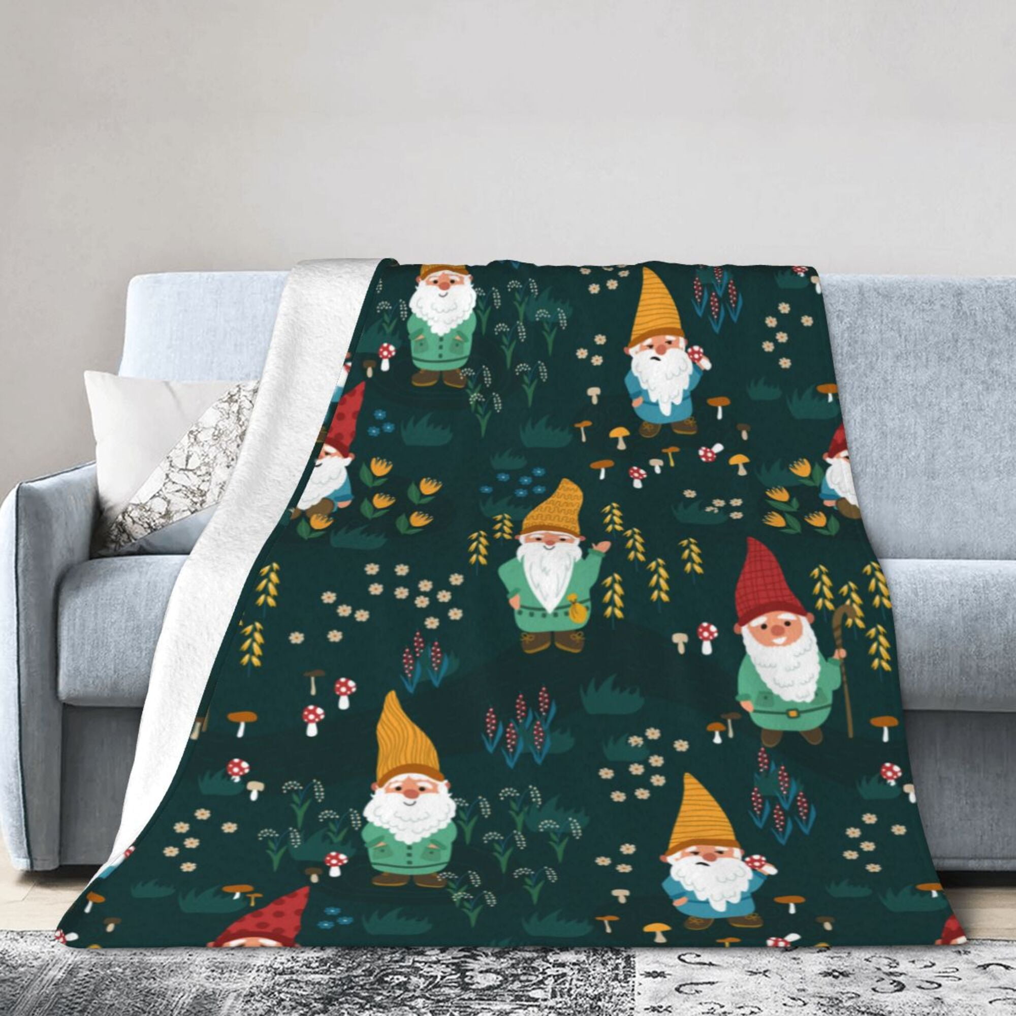 Blue Trio Bubblegum Ultra-Soft Micro Fleece Blanket 50