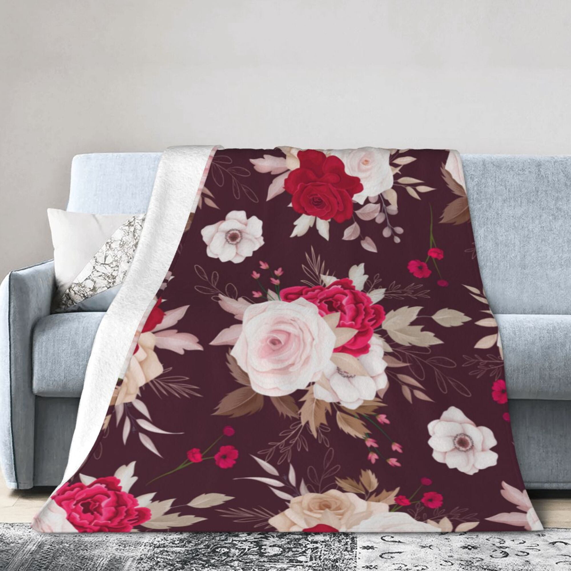 Fleur Indigine Mais Ultra-Soft Micro Fleece Blanket 40