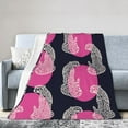 thumbnail image 1 of DouZhe Ultra-Soft Micro Fleece Lightweight Flannel Bed Blanket, Vintage Animal Print Leopard Print Cozy Warm Throw Blankets, 60"x50", 1 of 7