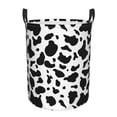 thumbnail image 1 of DouZhe Waterproof Collapsible Large Laundry Baskets, Cow Animal Pattern Prints Circular Hamper with Handles, 1 of 7