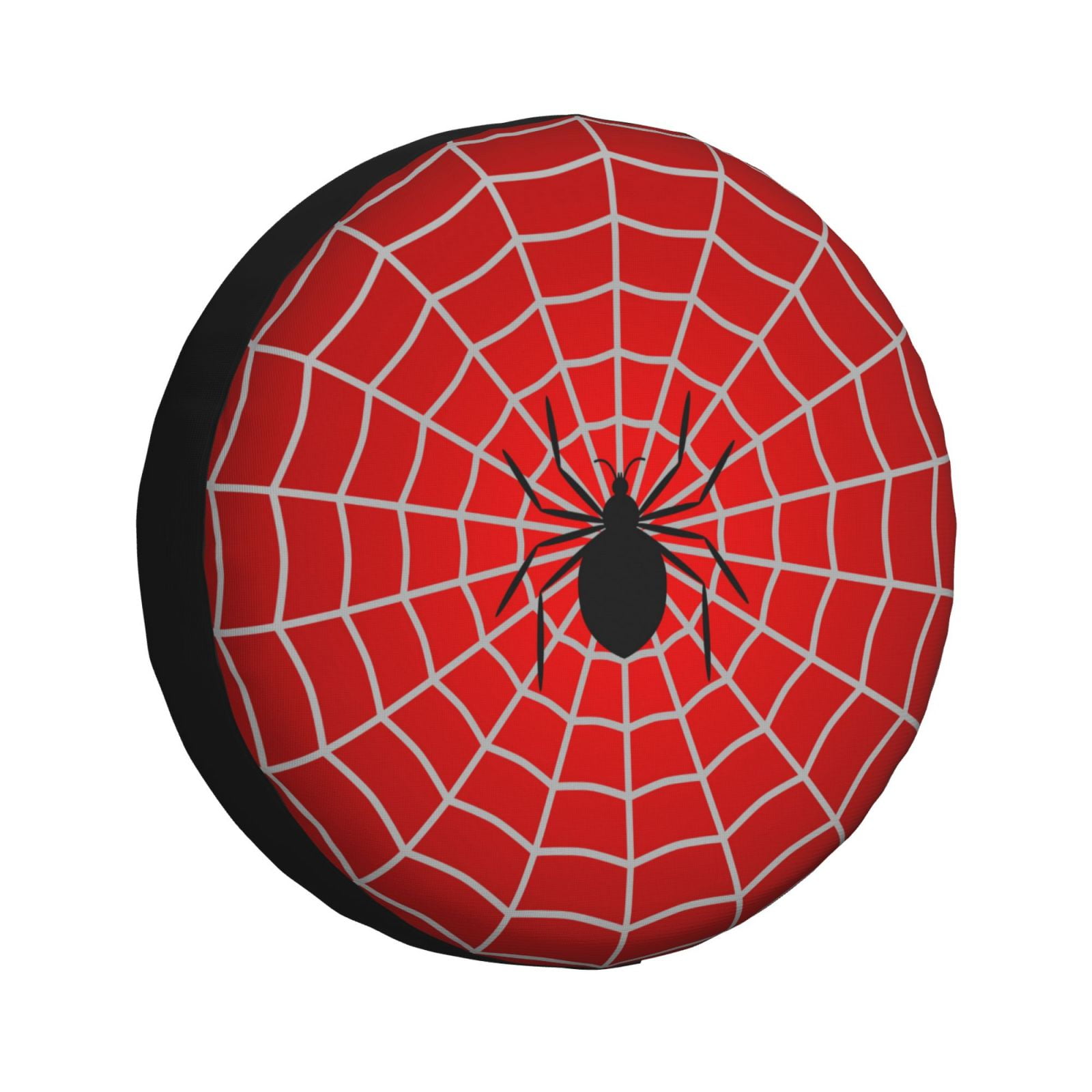 DouZhe Waterproof Spare Tire Cover, Abstract Red Spider Web Prints ...