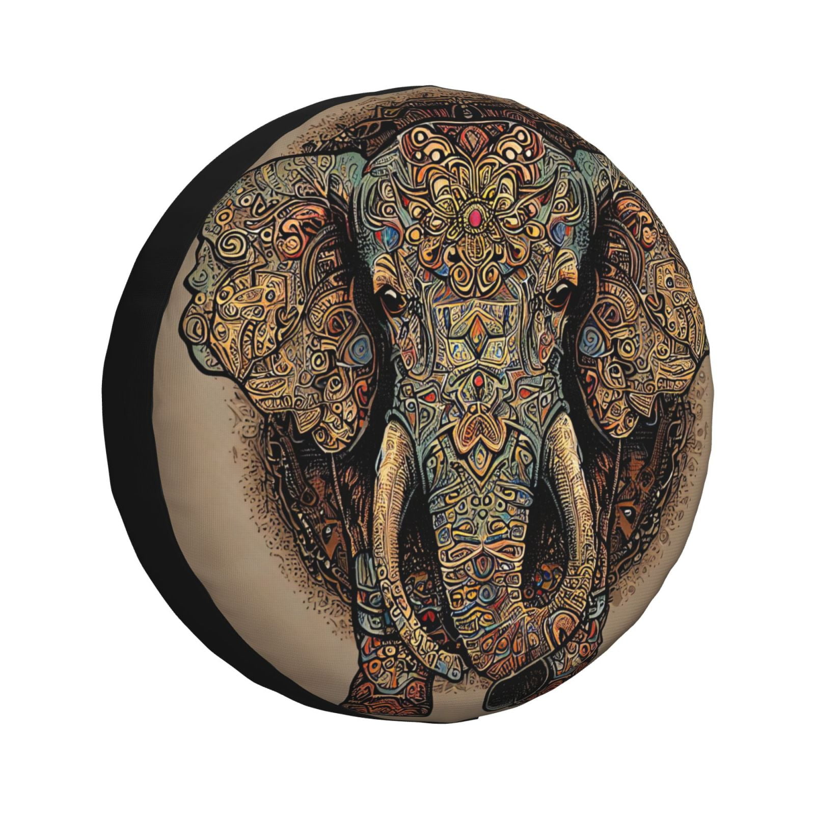 DouZhe Waterproof Spare Tire Cover, Bohemia Mandala Elephant Prints ...