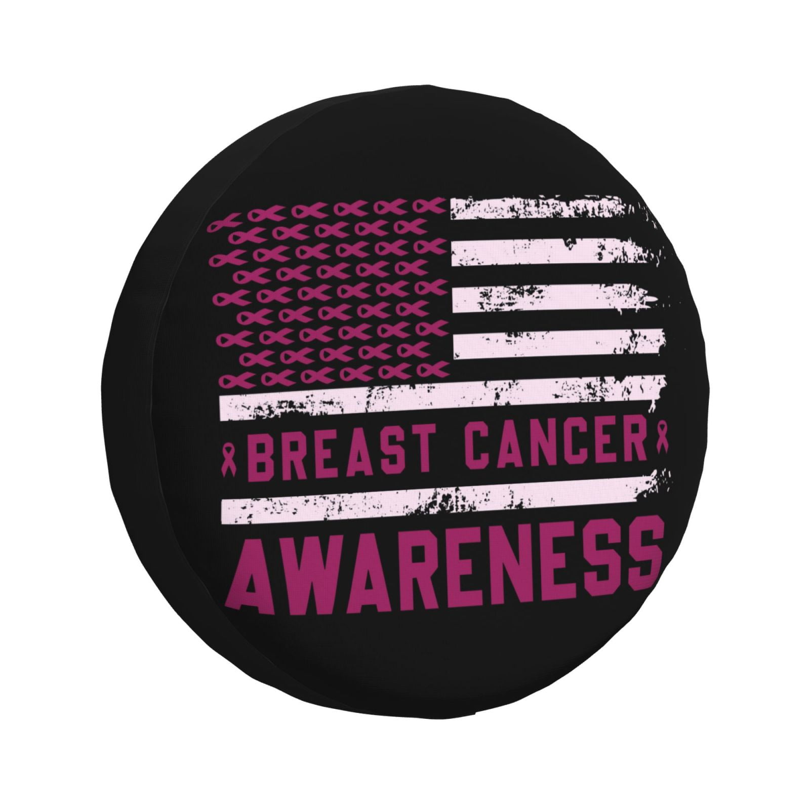 DouZhe Waterproof Spare Tire Cover, Breast Cancer Awareness Prints