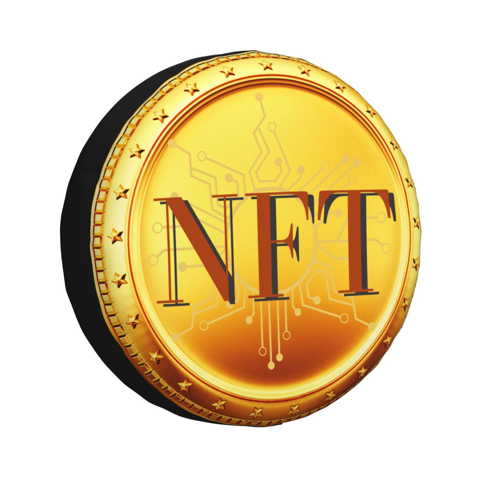 DouZhe Waterproof Spare Tire Cover, NFT Digital Crypto Currency Prints  Adjustable Wheel Covers Fit for Jeep Trailer RV SUV Car, 14 inch -  Walmart.com