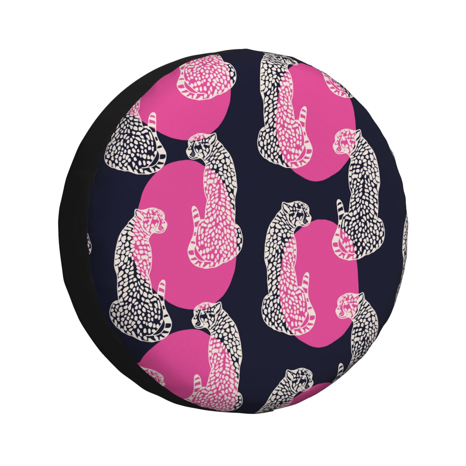 DouZhe Waterproof Spare Tire Cover, Vintage Animal Print Leopard Prints ...