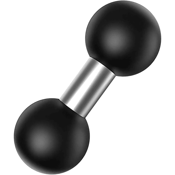 Double 1"" Ball Mount Base Ball Adapter Compatible with RAM Mounts B Size Double