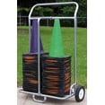 thumbnail image 1 of Olympia Sports EC004M Double 12/18 in. Standard Cone Cart, 1 of 1