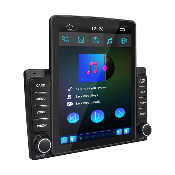 Double 2 Din 9.5" Touch Vertical Screen Apple Carplay Android auto Bluetooth Car Radio Stereo Touch Screen MP5 Player