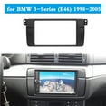 thumbnail image 1 of Double 2 Din Radio Fascia For 3 Series E46-1998-2006-Stereo Panel-Frame, 1 of 6