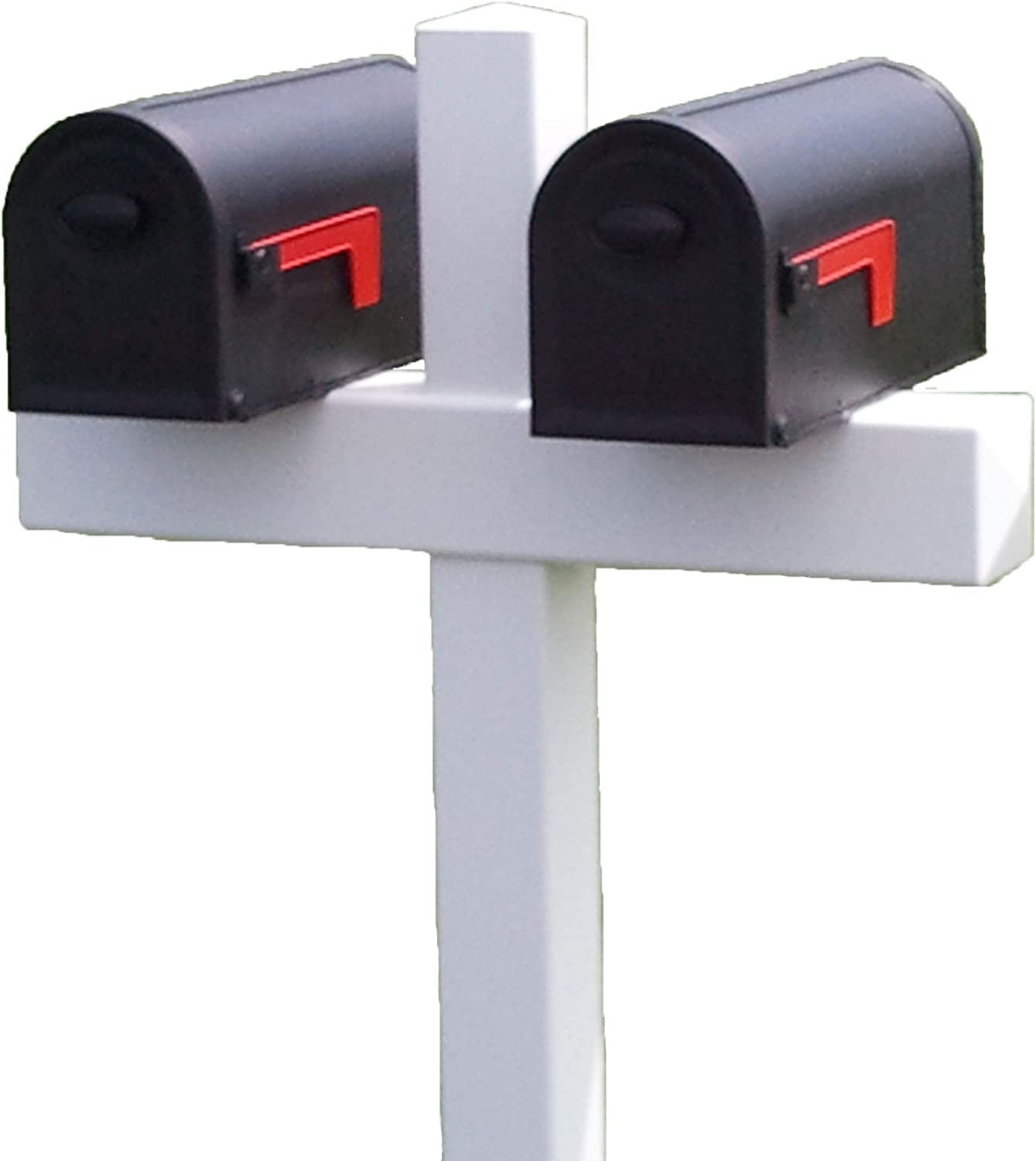 Handy Post 3XL, 42-in X 40-in, White, Vinyl, Mailbox Post Sleeve