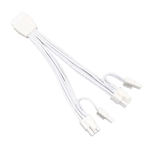 Double 8PIN to 16PIN (12+4Pin) GPU Power Splitter Cable Replacement for PC