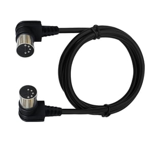 Double 90 Degree Right Angled Cable DIN Plug Socket Extension Cord Wire Male Din-5pin