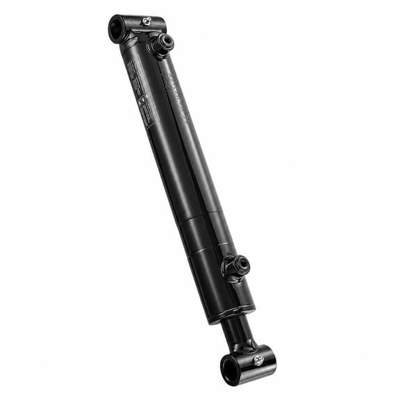 Double Acting Hydraulic Cylinder 2 in Bore X 10 in Stroke 3500 Psi Welded Cross Tube for Tractors