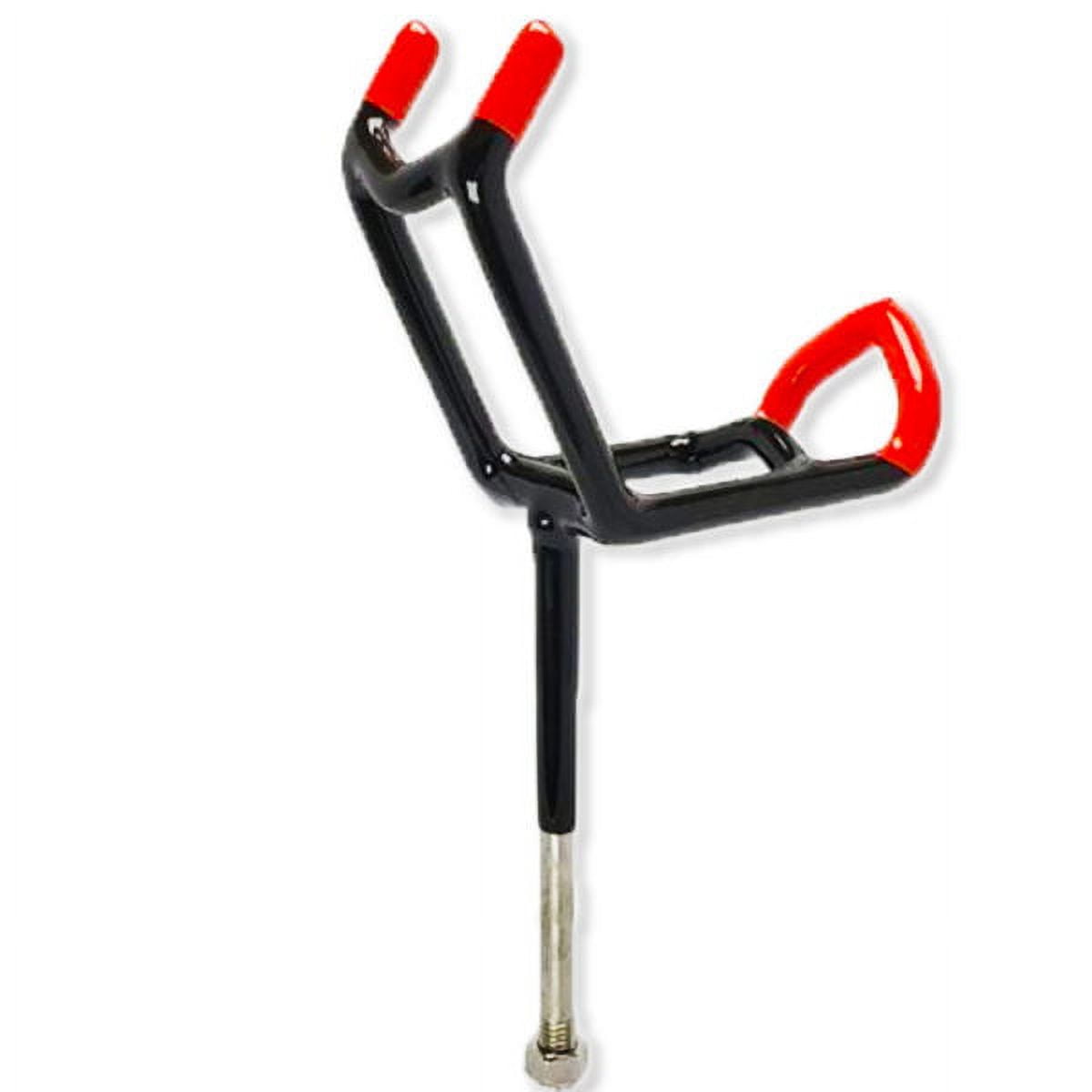 Double Action 33/45 Rod Holder, 8 Right-Hand Threaded, O.G. Black/Red 