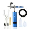 Double Action Airbrush Kit with Compressor High Stable Pressure