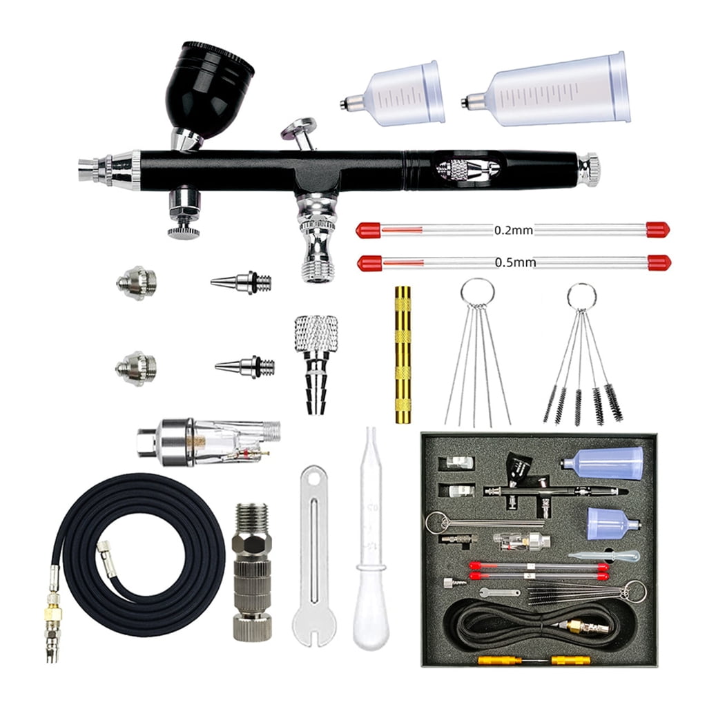 Double Action Airbrush for Model Cake Nail Car Painting Beauty Inkjet Tool