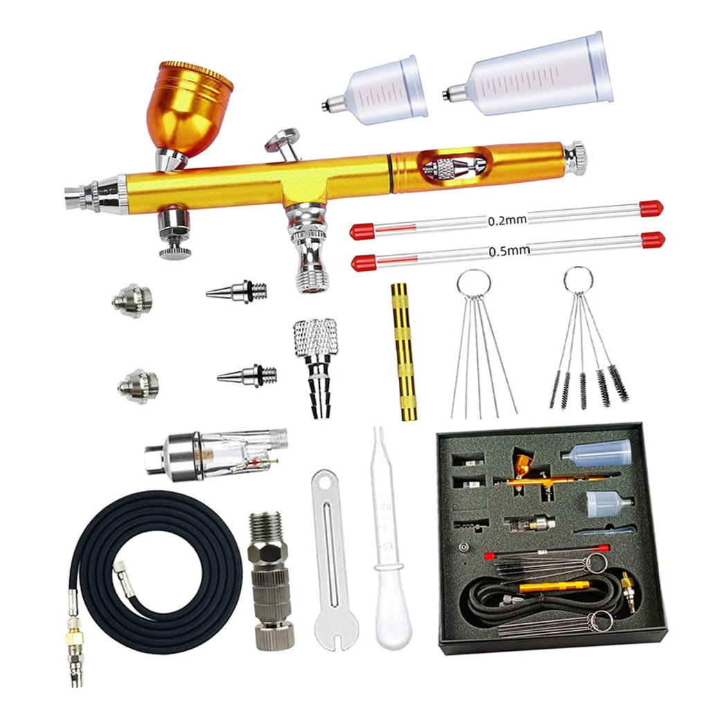 Double Action Airbrush for Model Cake Nail Car Painting Beauty Inkjet Tool