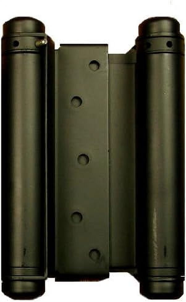 Double Action Spring Hinge 6 Inch Matte Black, Cafe Door Hinge, Saloon Door Hinge