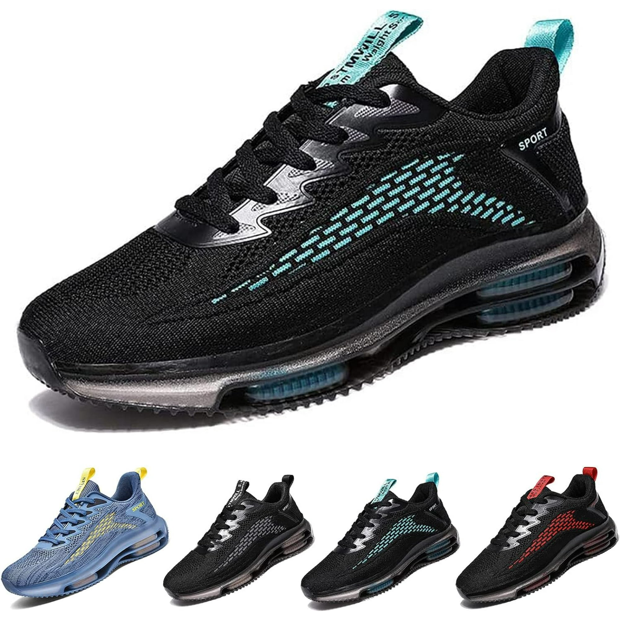 Double Air Cushion Casual Breathable Sneakers, Orthopedic Shoes for Men