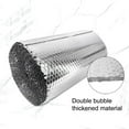 thumbnail image 1 of Double Aluminum Bubble Heat Thermal Reflector Panels Double Bubble 60Cmx3M, 1 of 9