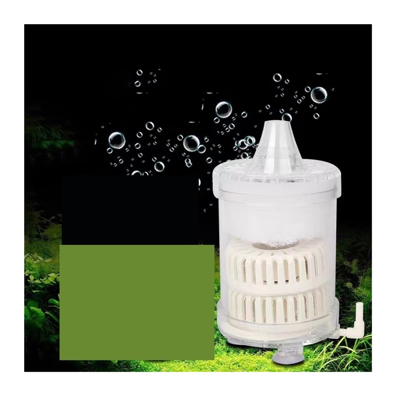 Double Aquarium Filter Fish Tank Shrimp Pond Air Pump Biochemical Sponge Filter Bio Sponge Filters