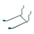 thumbnail image 1 of Crawford 14443-30 Double Arm Straight Peg Hook, 4-1/2 in L X 2-1/4 in W X 2 in H per 30 EA, 1 of 2